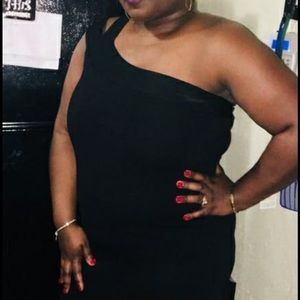 Halter sweater dress